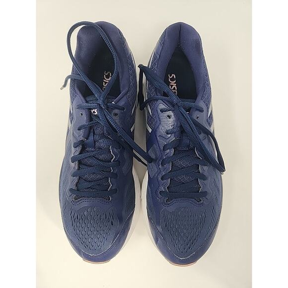 Asics Womens Sneakers Shoes Size 10 Gel Foundation 13 Blue Running Athletic - Picture 4 of 16